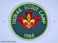 1984 Oxtrail Scout Camp